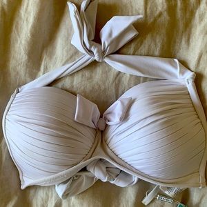 Seafolly goddess top in white size USA 10